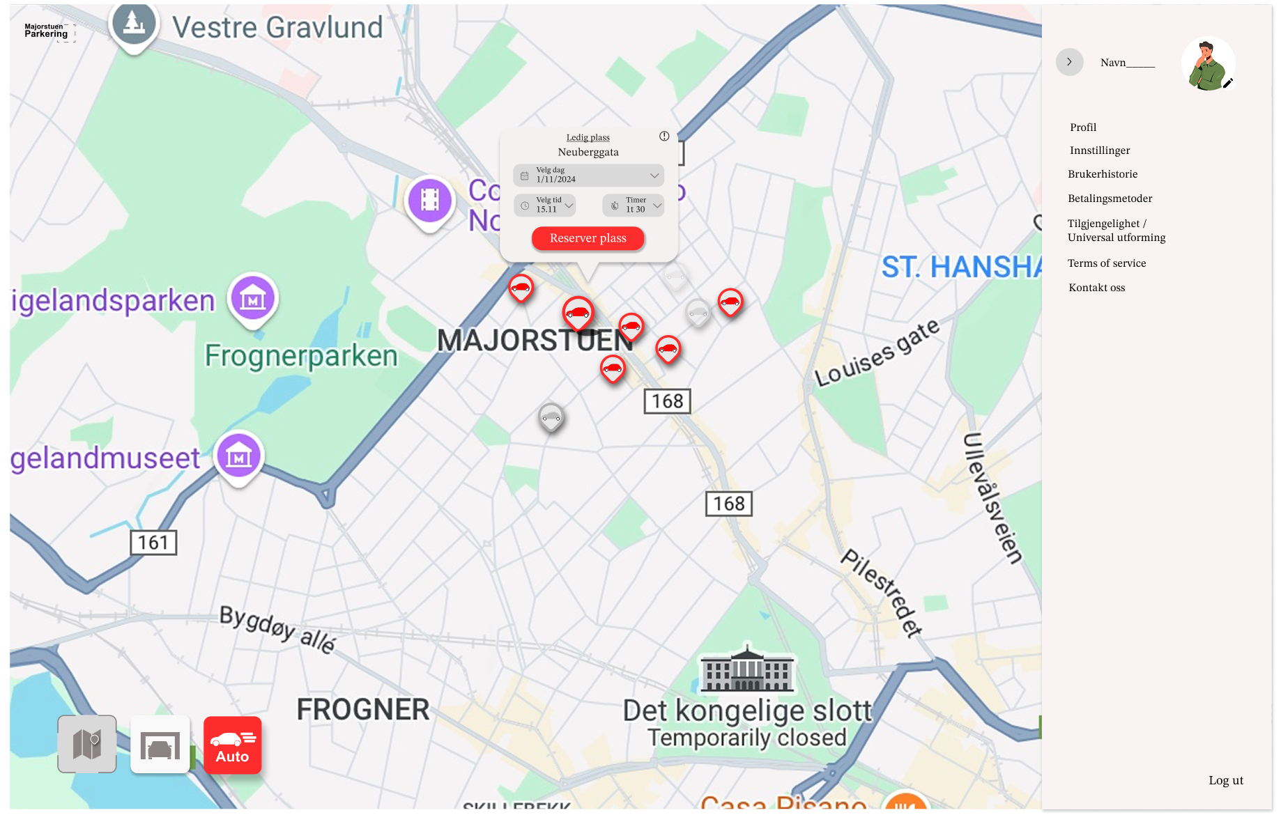 Majorstuen Parking prototype
