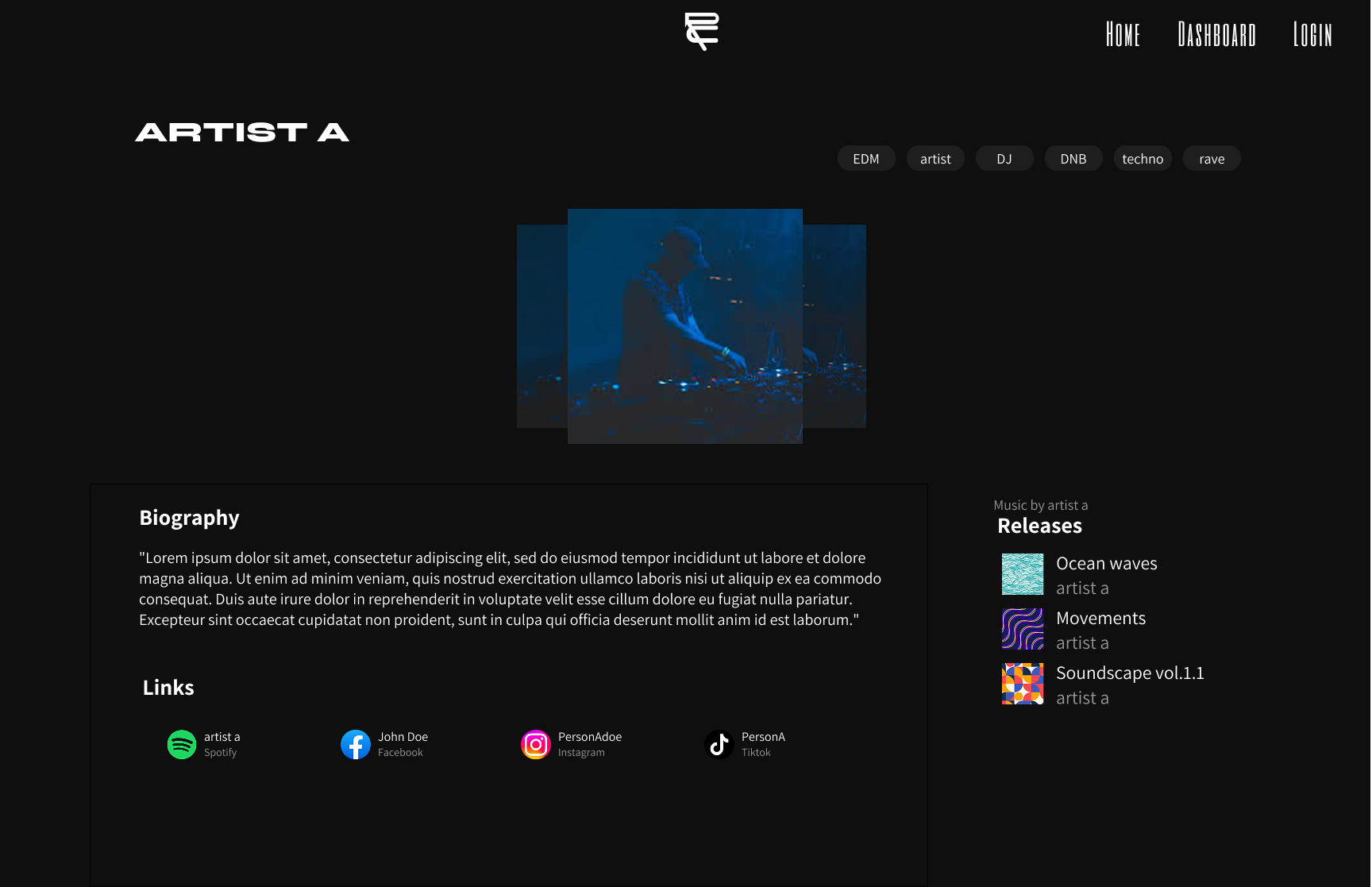 Rena Creative prototype